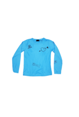 Global Love Global Love Sky Blue Long Sleeve Top