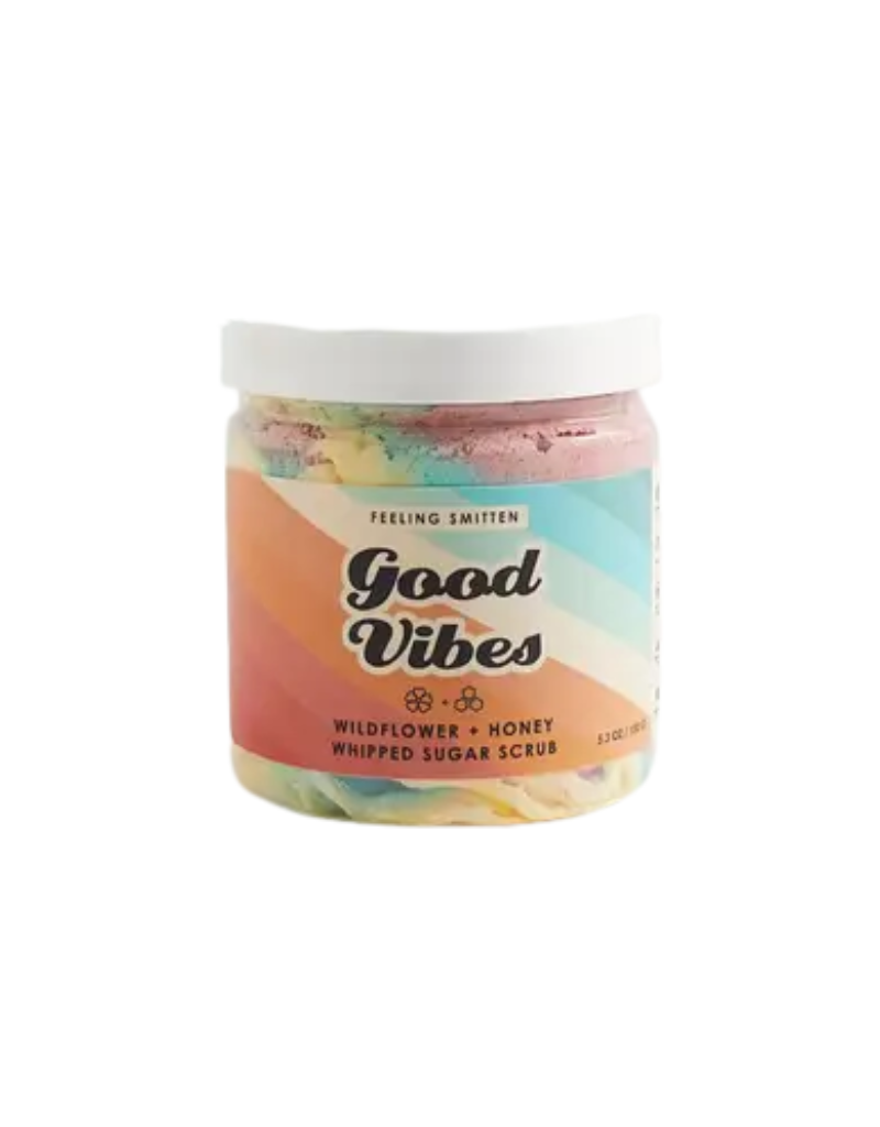 Feeling Smitten Good Vibes Whipped Sugar Scrub - Tiptoe Boutique