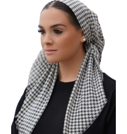 Tieurknot Tie Ur Knot Herringbone Print Headscarf