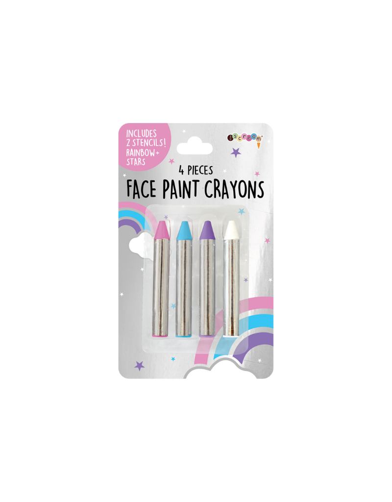 Iscream Iscream Face Paint Crayon Set