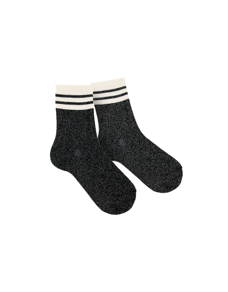 Condor Lurex Striped Sock-3930/4 - Tiptoe Boutique