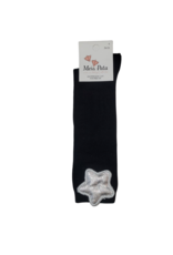 Meia pata Meia Pata Knee Socks With Silver Star-1130M