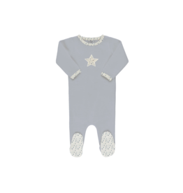 Ely's & Co Ely's & Co  Velour Star Footie