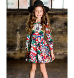 Rock Your Kid Rock Your Kid  All You Need is Love Waisted Dress