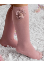 Meia pata Meia Pata Winter Flower Knee Socks-1126M