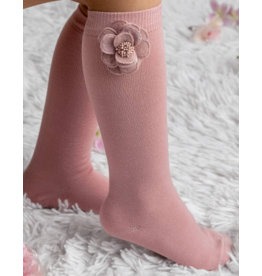 Meia pata Meia Pata Winter Flower Knee Socks-1126M