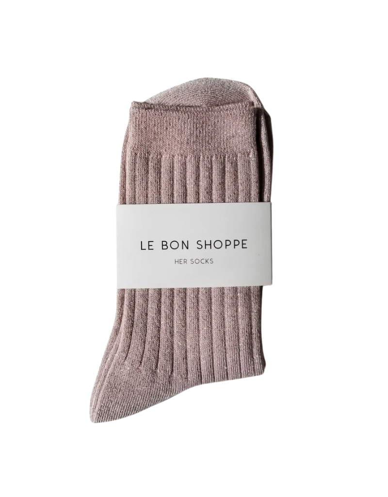 Le Bon Shoppe Le Bon Shoppe Her Socks -Modal Glitter