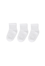 Memoi Memoi 3pp Ribbed Non Skid Sock MK-5082