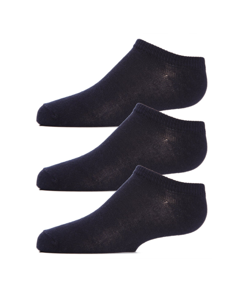 Memoi Memoi Anklet Low Cut Socks 3 Pack  MK-555