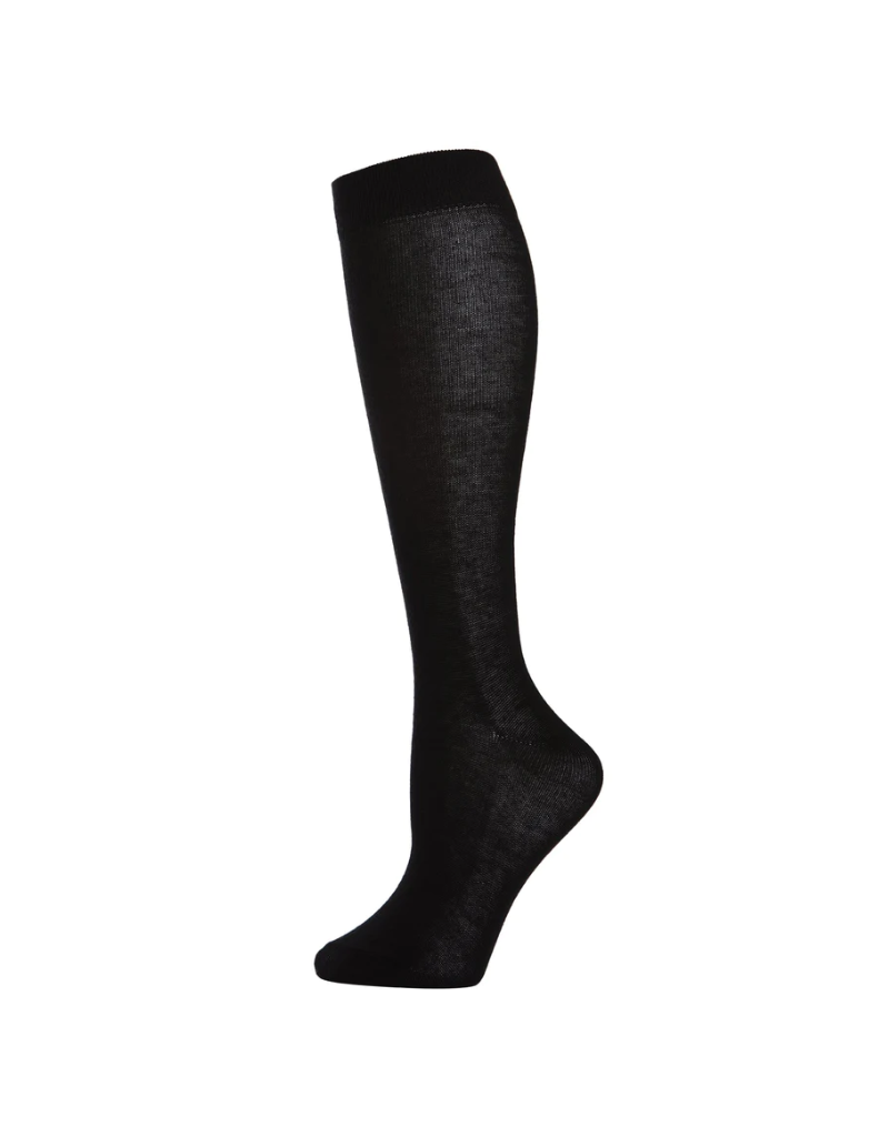 Memoi Spot On Basics Knee Sock Sp 1019 Tiptoe Boutique