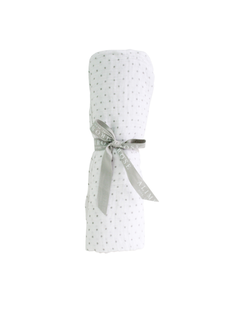 Alimrose Alimrose Spot Muslin Swaddle