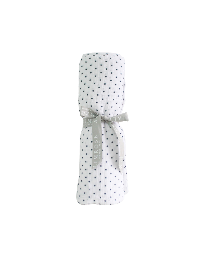 Alimrose Alimrose Spot Muslin Swaddle