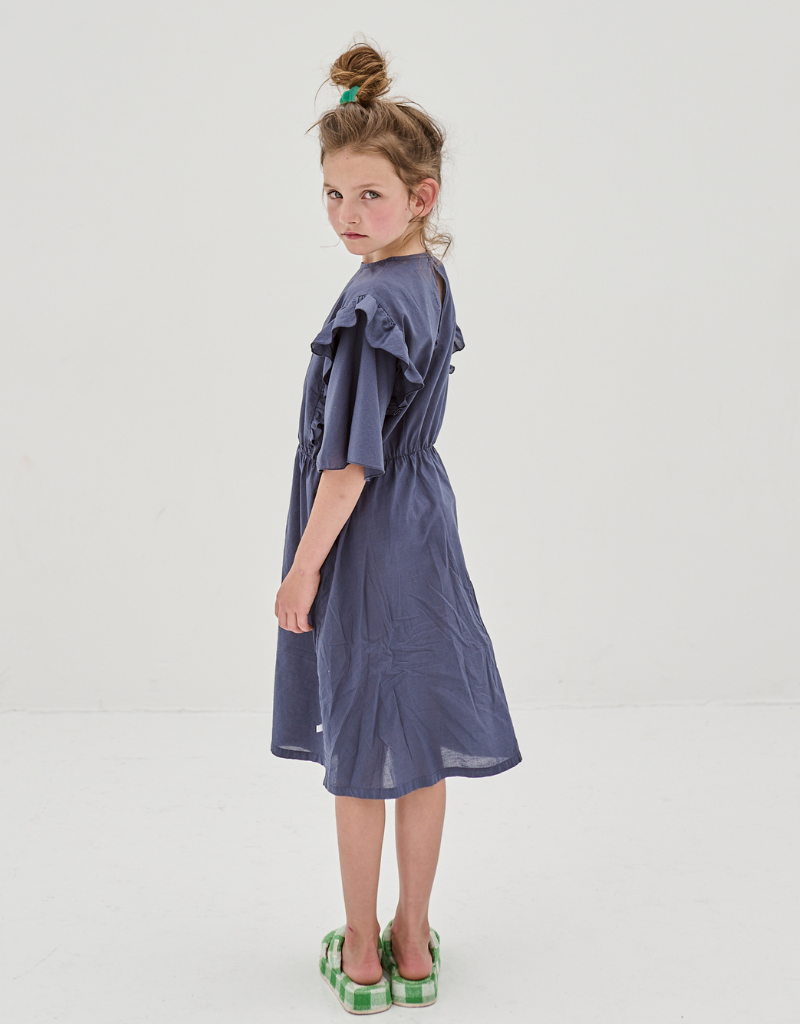 Repose AMS Fog Blue Shirt Dress - Tiptoe Boutique