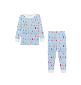 Baby Club Chic Baby Club Chic Let's Go Fishing Blue Kid Set