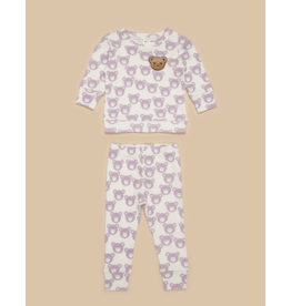 Huxbaby Huxbaby  Infant  Girl Lavender Pajama