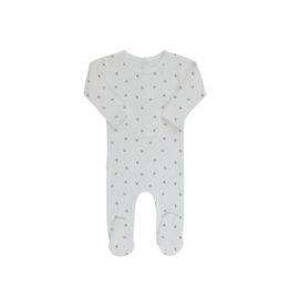 Ely's & Co Elys  & Co Ribbed Cotton Tulip Footie