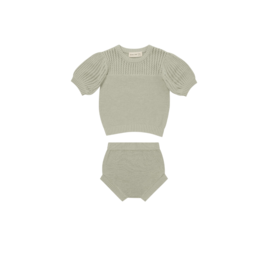 Quincy Mae Quincy Mae Pointelle Knit Set