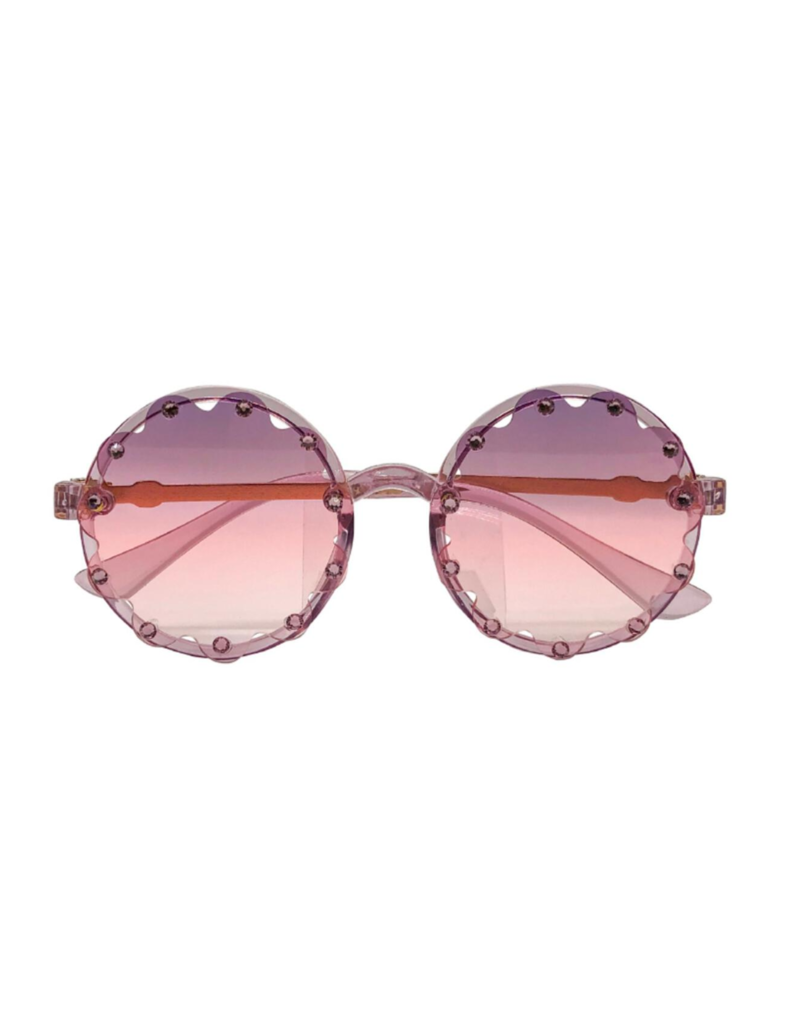 Bari Lynn Bari Lynn Crystalized Flower Sunglasses