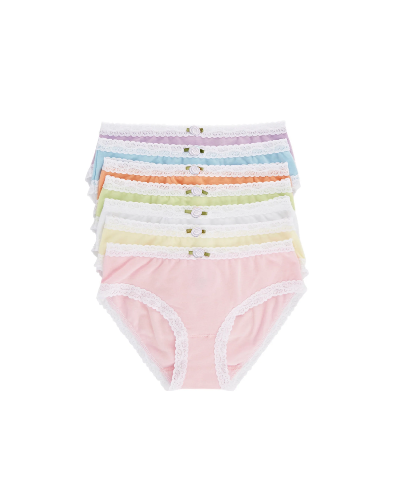 Esme 7-Day Pastel Rainbow Panty Pack - Tiptoe Boutique