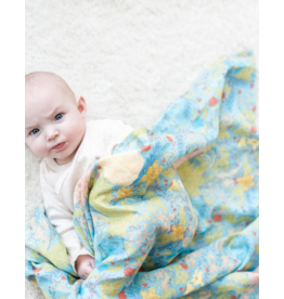 The Gilded Bird The Gilded Perfect Paisley X-Large Muslin Swaddle