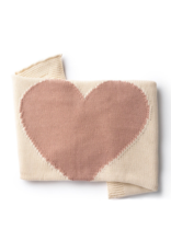 Domani Home Domani Home Knit Heart Baby Blanket