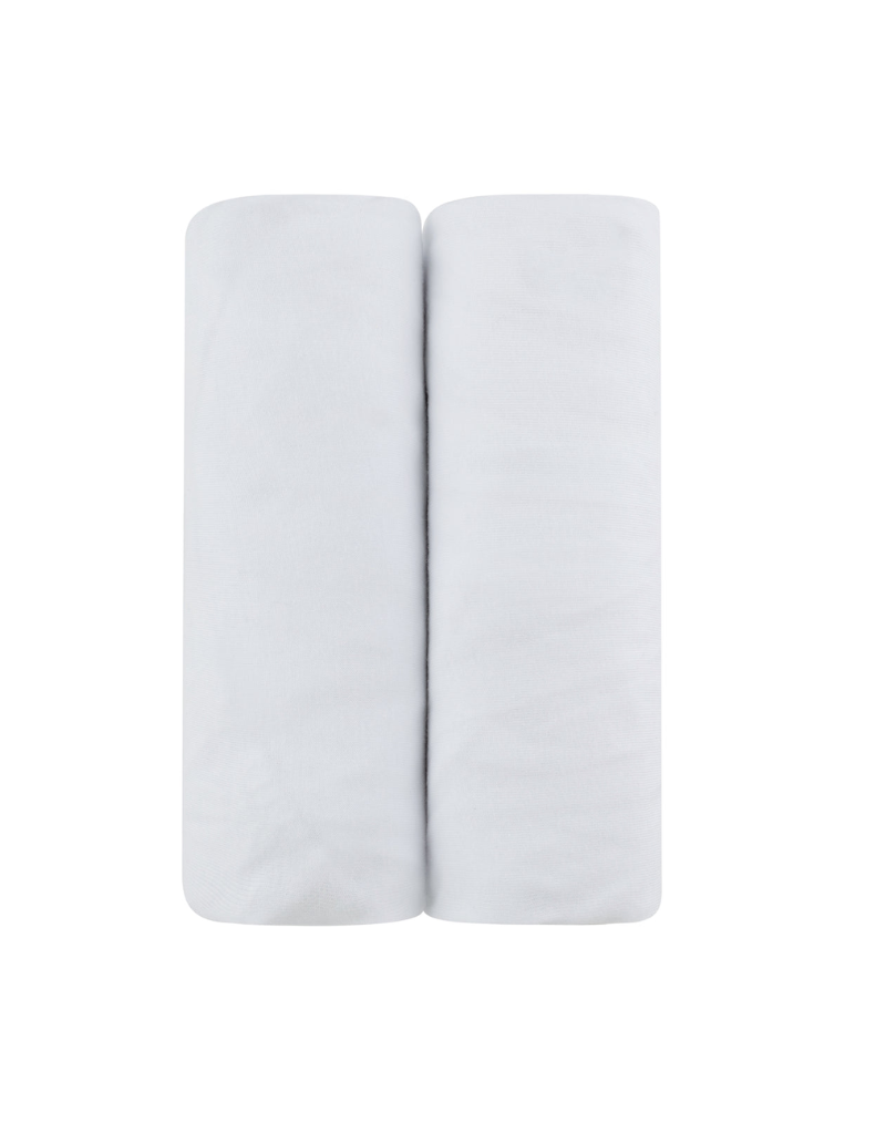Ely's & Co Ely's & Co Solid White Cotton Sheets