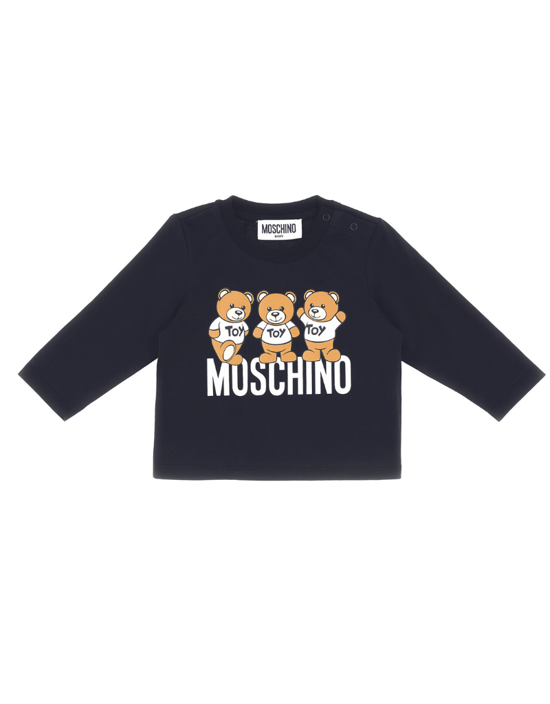 Moschino Moschino Three Bear Logo Sweatshirt