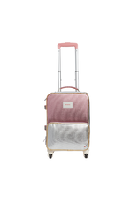 State State Mini Logan Pink/Silver Suitcase