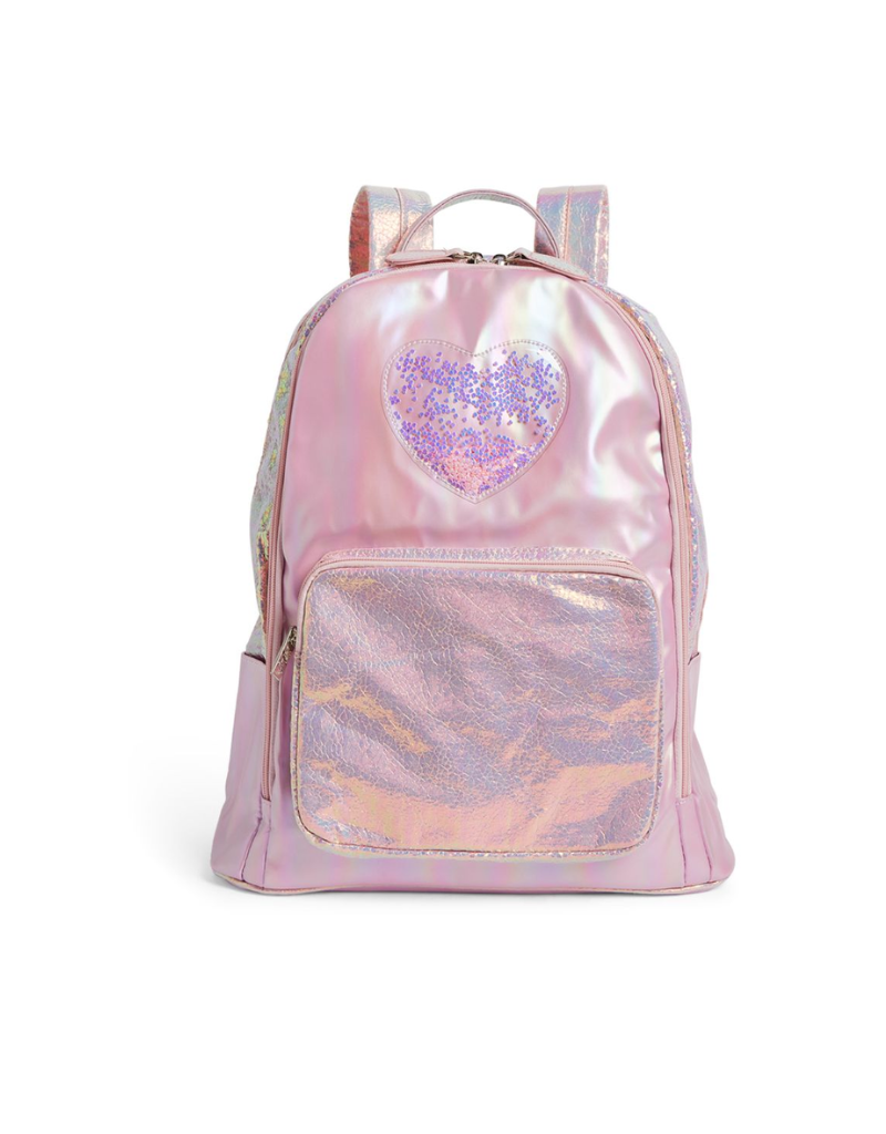 Bari Lynn Bari Lynn Heart Lavender Backpack