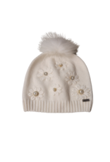 Bari Lynn Bari Lynn Pearl Jewel Hat With Fur