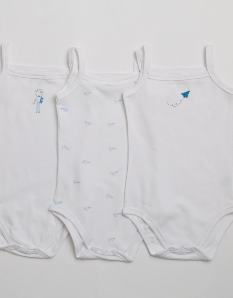 Aime Child Aime Child Boys Original Sleeveless Bodysuit