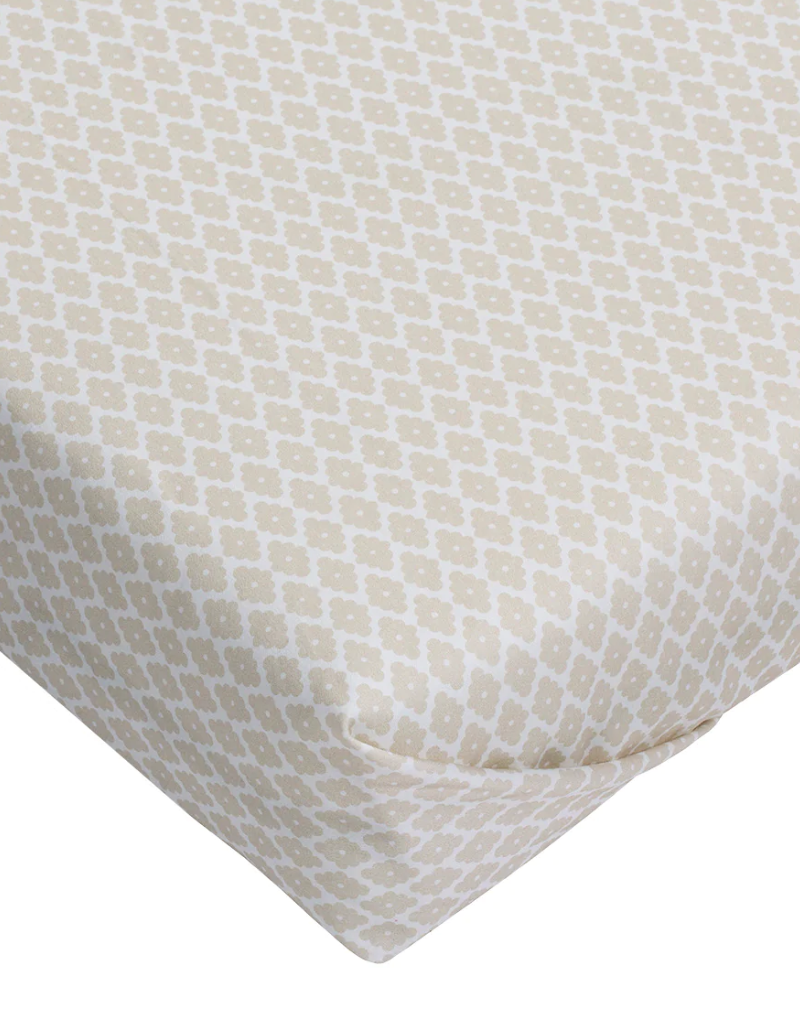 Effiki Effiki Fited Sheets Cookies-70x140-Beige/White