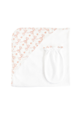 Baby Club Chic Baby Club Chic Pretty Bows Hooded Towel-Set