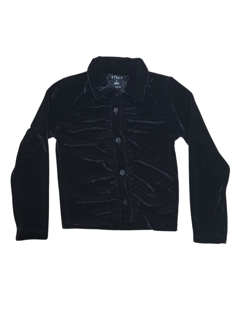 Flower by Zoe Velvet Top Tiptoe Boutique