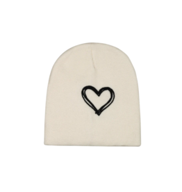 Zubii Zubii Chain Heart Beanie -ZU080