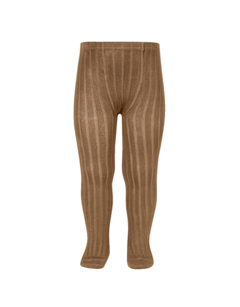 Condor Condor Ribbed  "Earth Tones" Tights - 32016/1