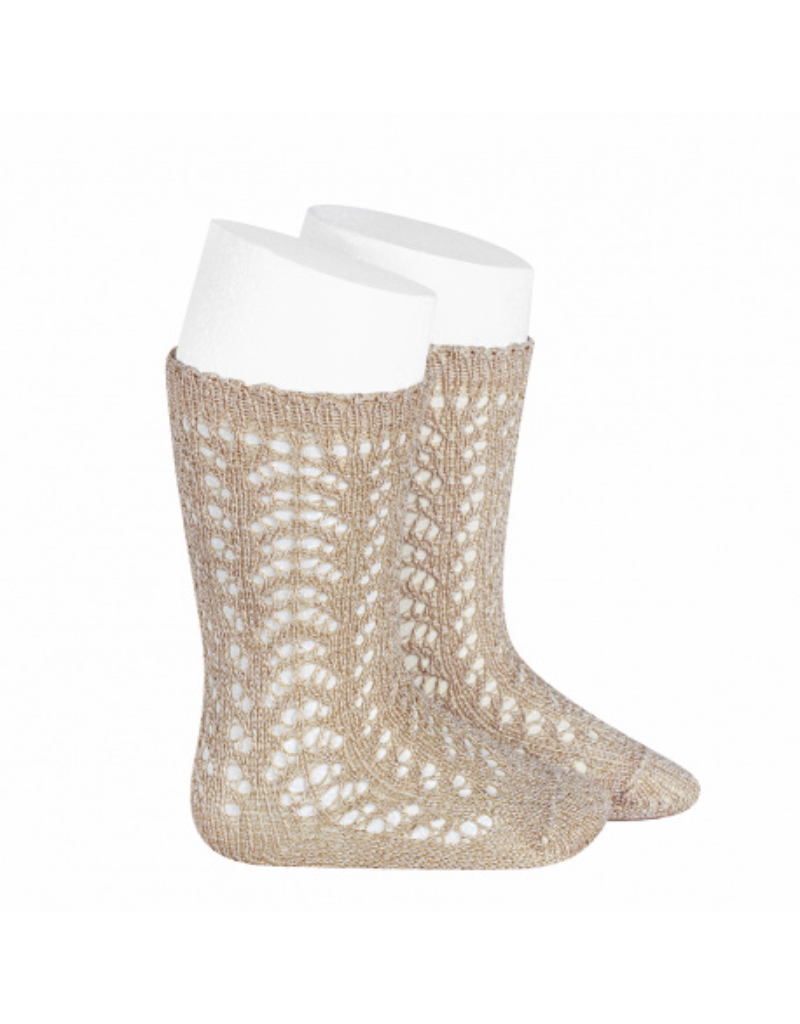 Condor Condor Shimmer Crochet Knee Sock 2528/2