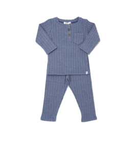 Oh baby! oh baby! Cable Pocket Henley Set