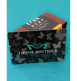 Gift Card Tiptoe Boutique