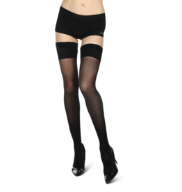 Memoi Memoi Luxe Second Skin Opaque 30D Thigh Highs -LUX550