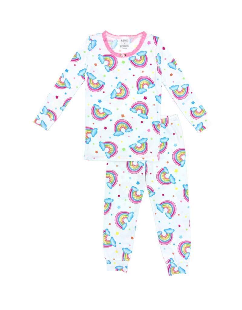 Esme Esme Rainbow & Stars Pajama
