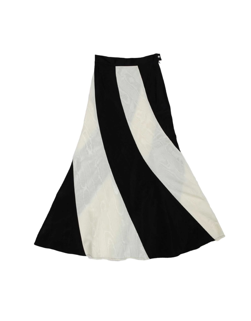 Batsheva Batsheva Cera Skirt in Cream & Black Moiré