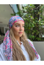 The Scarf Bar The Scarf Bar Pink Liberty Square Headscarf