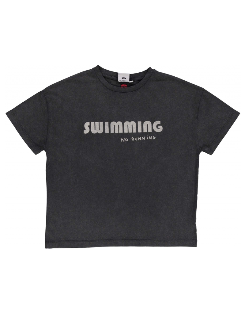 Beau Loves Beau Loves Black 'Swimming' T-Shirt