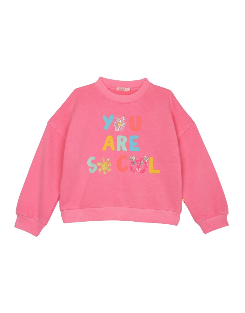 Billieblush Billieblush You Are So Cool Sweatshirt