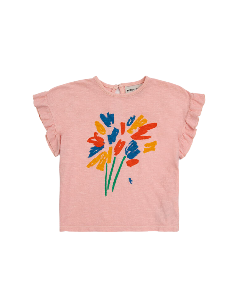 Bobo Choses Bobo Choses Infant Fireworks Ruffle Tee