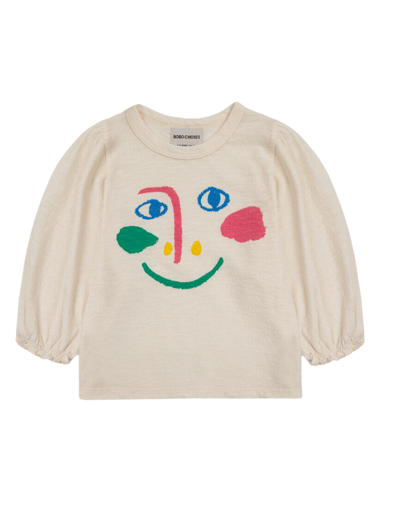 Bobo Choses Bobo Choses Smiling Mask Top