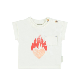 Piupiuchick Piupiuchick Infant  Heart Print T-Shirt