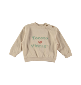 Tocoto Vintage Tocoto Vintage Infant Love Vintage Sweatshirt