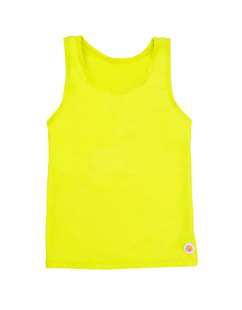 Maillot Swim Maillot Swim Boys Neon Yellow Tank Swimwear